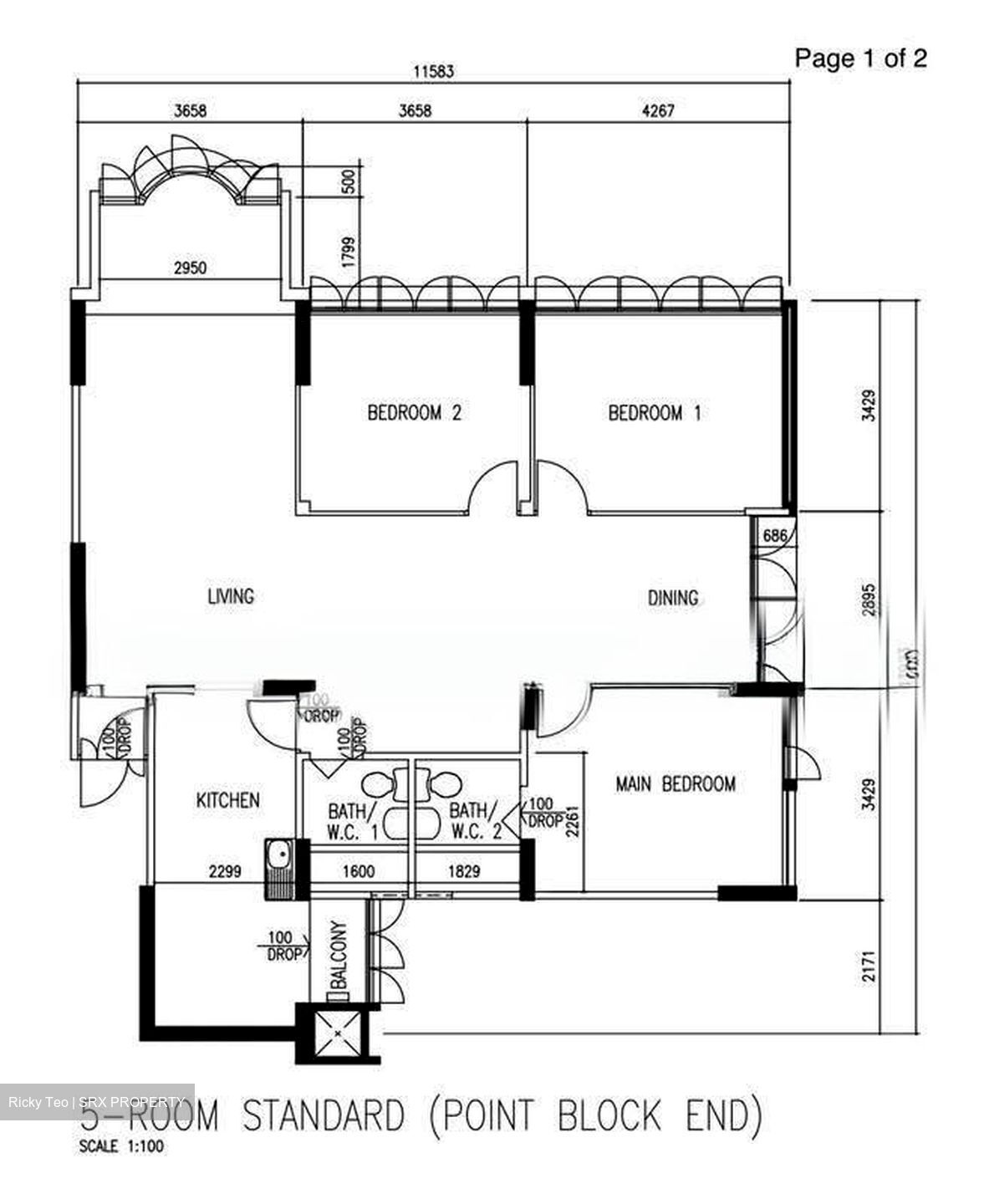 Blk 1 Farrer Gardens (Bukit Timah), HDB 5 Rooms #630726371